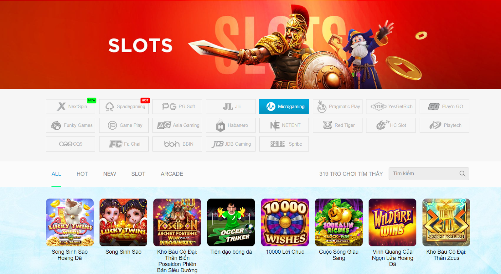 choang club full slot là gì